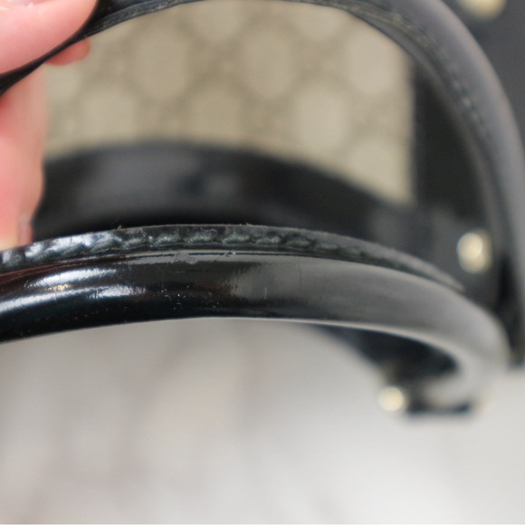 Gucci Tote Black and Tan Women's Bag - Picture 12 of 16